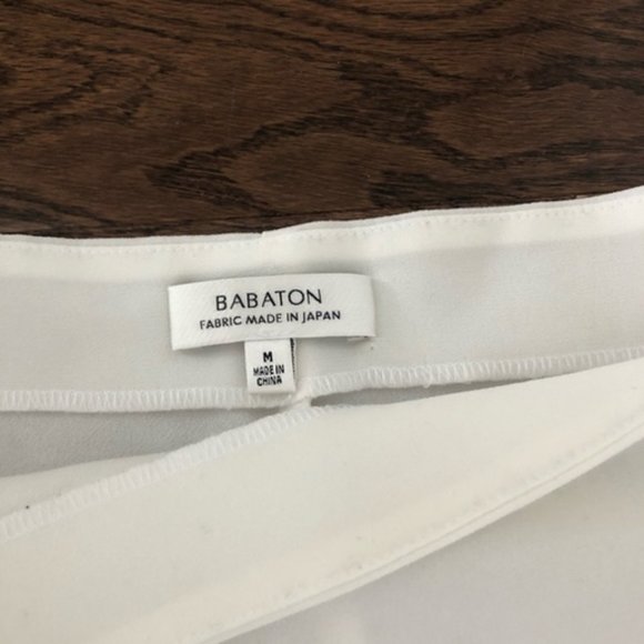 Aritzia Babaton Rodrigo Blouse in White - Picture 3 of 4
